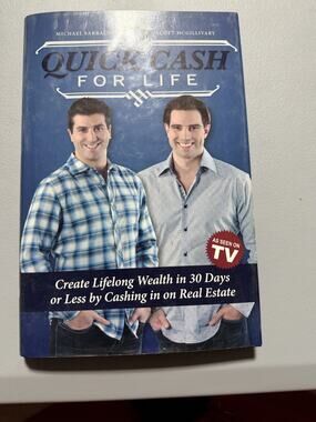 Quick Cash For Life Michael Sarracini Scott McGillivray 2011 Hardcover